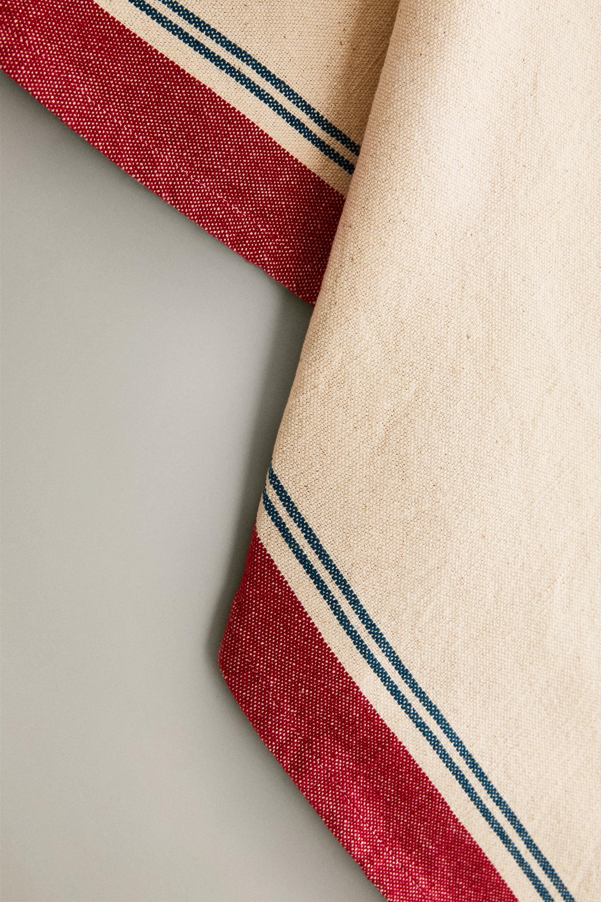 TORCHON DE CUISINE BRODERIE LANGOUSTE